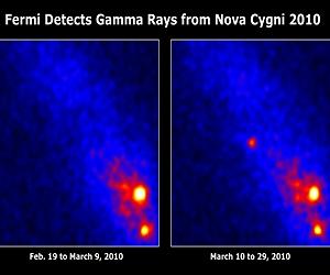 Fermi Detects Shocking Surprise From Supernova's Little Cousin
