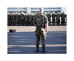 Germany's last military conscripts report for duty