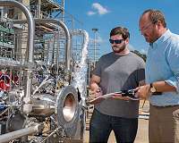 NASA Engineers Test Combustion Chamber to Advance 3-D Printed Rocket Engine Design