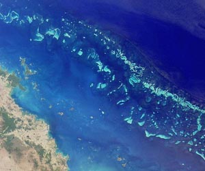 Australia's Great Barrier reef under threat from floods