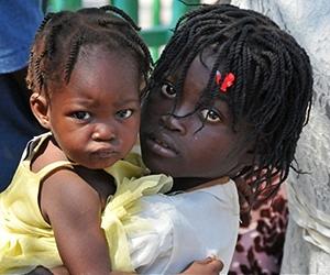 Keeping kids happy vital as Haitians hunt a normal life