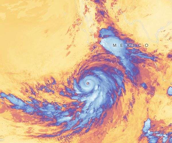 Why did Hurricane Otis 'explosively' intensify off Mexico?