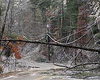 Freak ice storm strikes western Canada
