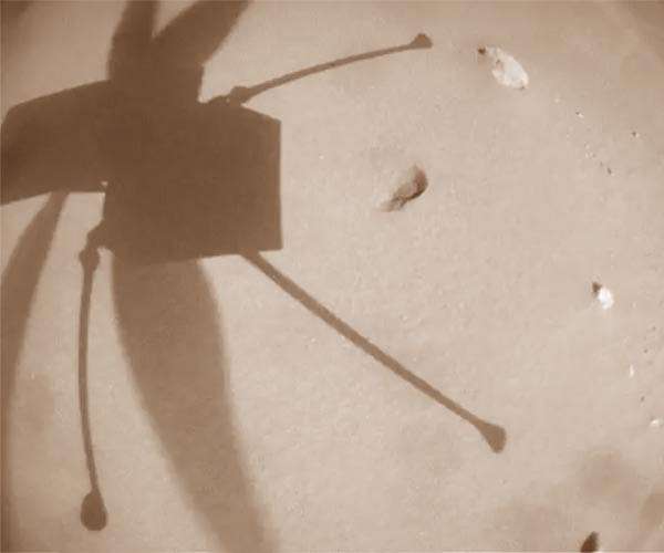 Ingenuity Mars Helicopter captures video of record flight