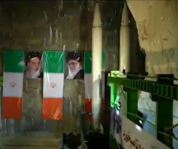 Iran offers glimpse of rail-based multiple launch system for use at its 'underground missile cities'