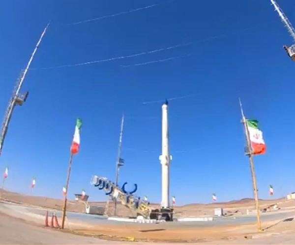 Iran launches three satellites into orbit