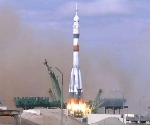 Spacecraft with first Belarussian woman cosmonaut takes off