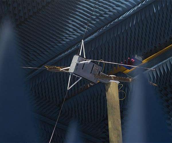 Testing mini-radar to peer inside asteroid