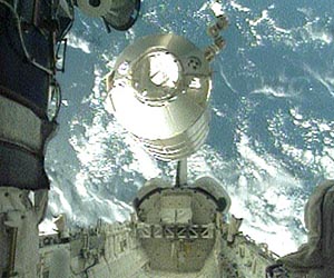Leonardo Attached To Space Station