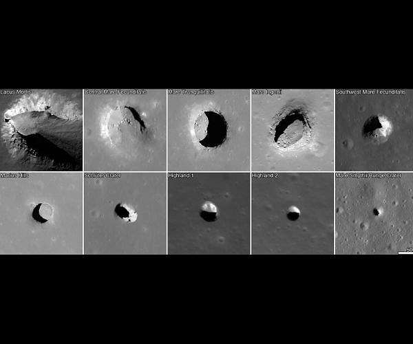 LRO Mini-RF data reveals extensive cave network beneath lunar surface