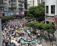 May Day Protest Sparks Rare Clashes In Macau