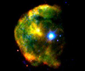 Super-dense star is first ever found suddenly slowing its spin