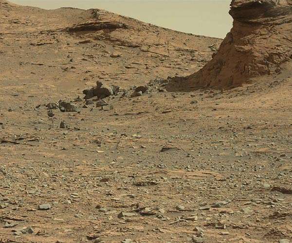 Cliffs and notches keeps Curiosity team busy: Sols 3330-3332