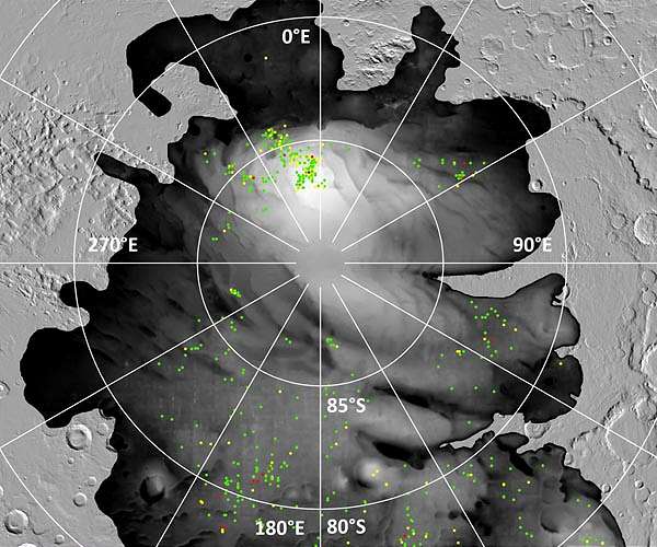 'Lakes' under Mars' south pole: A muddy picture?