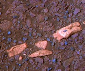 Mars Opportunity Rover Finds Gypsum Water Deposit