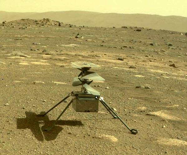 Mars helicopter to sit dormant until radio contact restored
