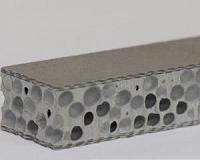 Syntactic foam sandwich fills hunger for lightweight yet strong materials
