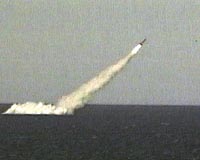 Russia's newest nuclear submarine test fires ballistic missile