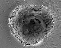 What happens when materials take tiny hits