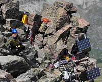 Monitoring the Matterhorn with millions of data points