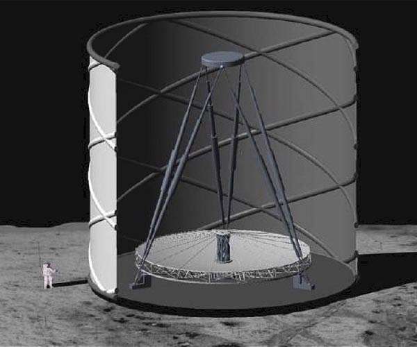 Idea Revived for Ultimately Large Telescope on the Moon