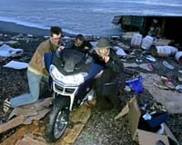 Stricken British Freighter Draws Treasure Hunters