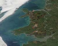 Muirburns in Wales Dot the Countryside