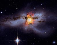 Black hole and stellar winds shut down star formation in galaxy