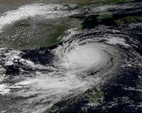 Typhoon Etau barrelling toward Japanese mainland