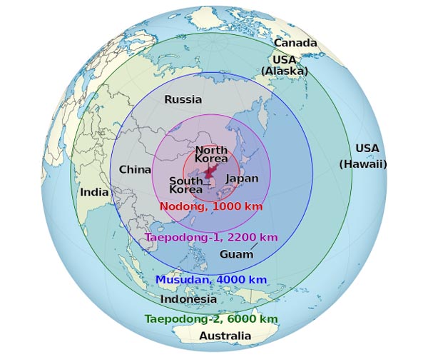North Korea fires ballistic missile over Japan