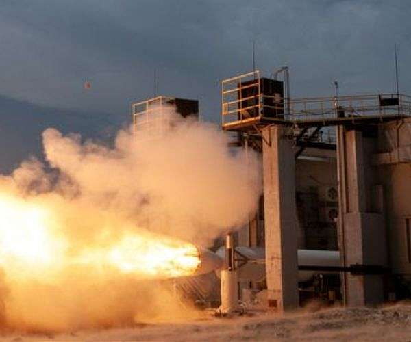 Northrop Grumman Completes Static Test of Digitally Engineered Rocket Motor