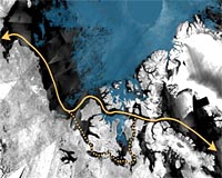 Shipping companies eye NW Passage