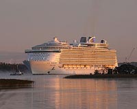 US cruise ship captain on trial over French pollution charges