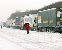 Snow Brings French And Swiss Traffic Chaos And Relief For Ski Resorts