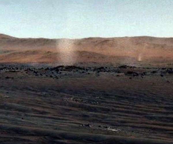 Mars dust devils point to planet wide gale force winds