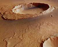 Mars growth stunted by early giant planetary instability