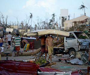 Law and order prevailing in Philippine typhoon chaos