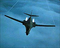 US bomber catches fire after landing in Qatar, crew safe: air force