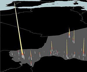 Nighttime images help track disease from the sky