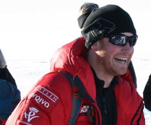 Royal flush: Prince Harry's king of the ice latrine