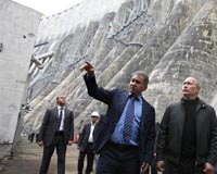Dam disaster shows Russia 'very far behind': Medvedev