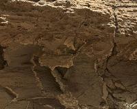 Curiosity Rover Inspects Unusual Bedrock