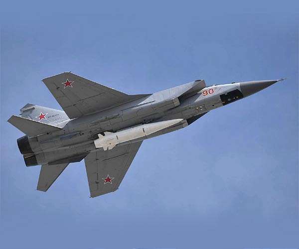 Ukraine says downed hypersonic missile in 'historic' first time
