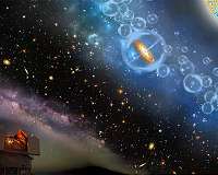 Ancient gas cloud shows that the first stars must have formed very quickly