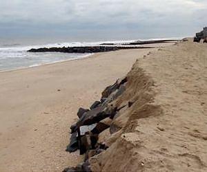 Long-forgotten seawall protected New Jersey homes from Sandy