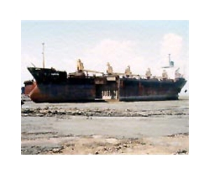 Ship-breaking exposes Bangladesh to climate change threat