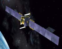 Skynet 5A satellite starts move eastwards