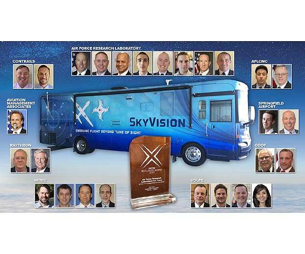 Skyvision team wins AUVSI XCELLENCE award