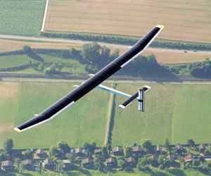Swiss solar plane completes flight across Switzerland