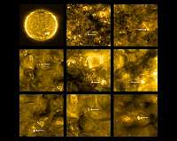 Closest ever pictures of the sun reveal 'campfires' near surface